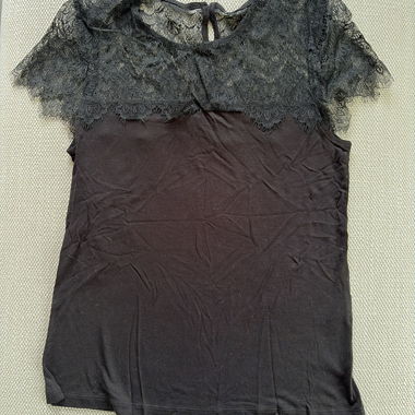Black Lace Top