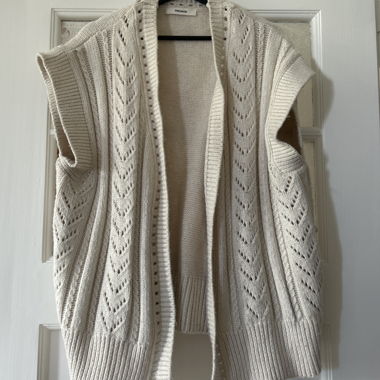 Strickweste ohne Ärmel