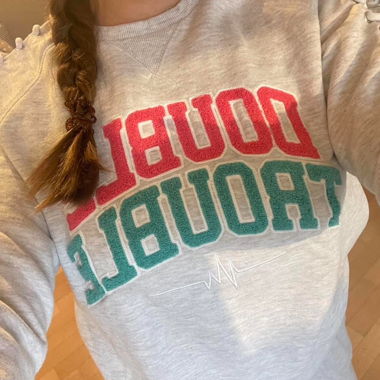 Hoodie à lacets