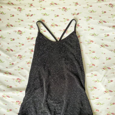 Glitter y2k top