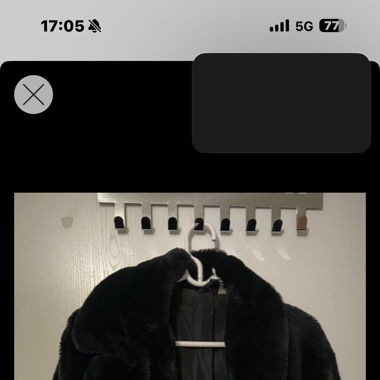 Fake Pelzmantel