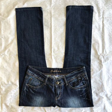 “Petal’s page Xx3” vintage denim low waist jeans