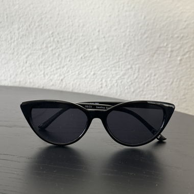 Black Cat-Eye Sunglasses