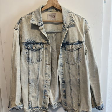 Zara Jeansjacke hellblau