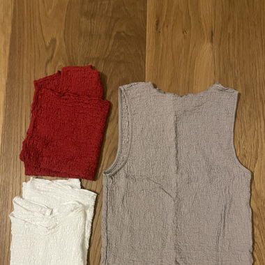 3x Oberteil, neu
