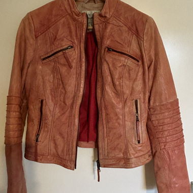 Pepe Jeans Leather Jacket