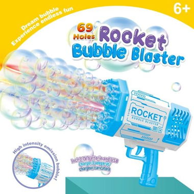 Sombo Seifenblasen Blaster Pistole blau 
