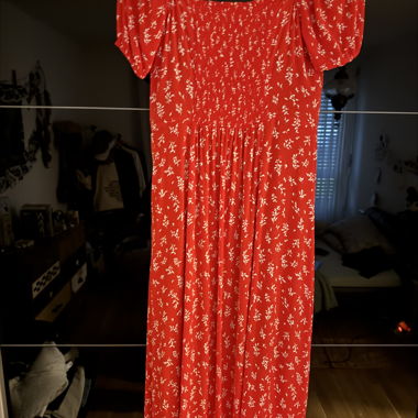 Vestito rosso a fiori - &otherstories