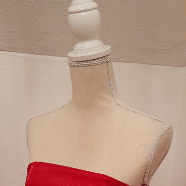 Abendkleid kurz Rot