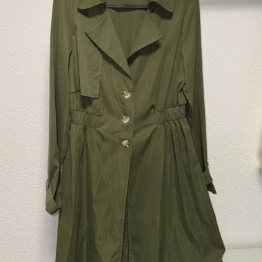 Trenchcoat grün