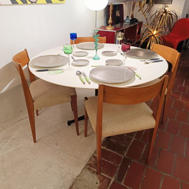 Vintage Paul Cadovius Teak Chairs 4-Piece Set