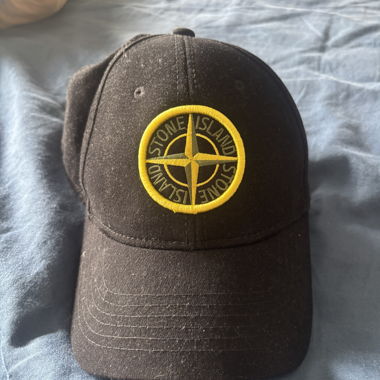 Cappellino Stone Island nero