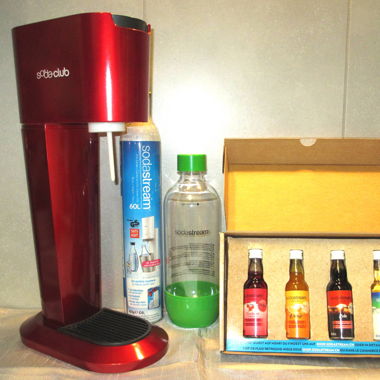SodaStream Genesis Rot Flasche Gas Leer Müsterli_2