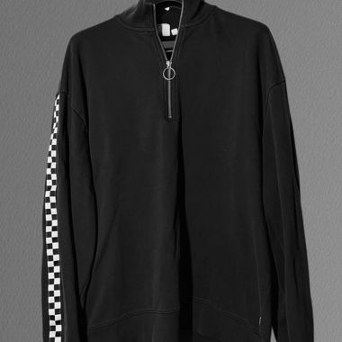 Vans Half-Zip Pullover mit Checkerboard-Detail 