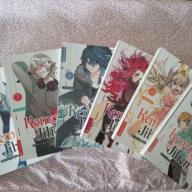 Kemono Jihen manga set volume 3, 7, 9, 12, 13, 14
