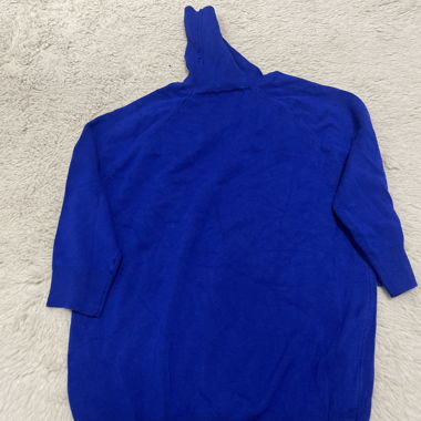 Royal blue knit shirt