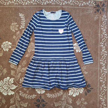 Sergent Major Striped Dress 9 years