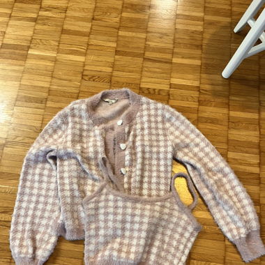 Set Jacke und Crop Top 