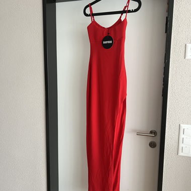 Robe maxi Babyboo Tiarne rouge XS