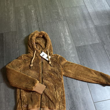 Flauschige Teddy Jacke