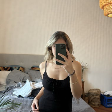 black Brandy Melville dress