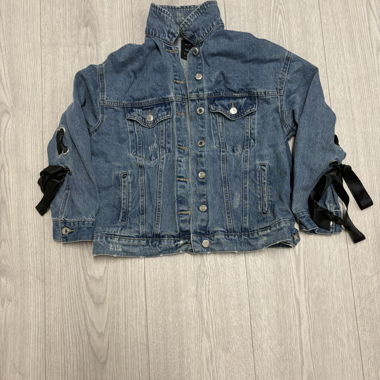 Veste en jean Bershka