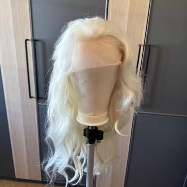 Perruque blonde Lace front