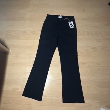 jeans évasés bleu foncé