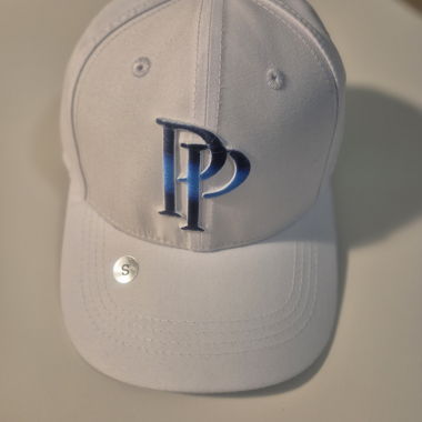 White and blue Patek Philippe cap