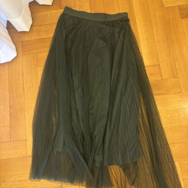 Jupe en tulle vert foncé