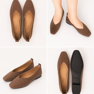 Ballerines marron