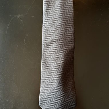 Giorgio Armani Tie - 100% Silk - Grey