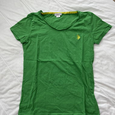 Grünes U.S. Polo Assn. T-Shirt