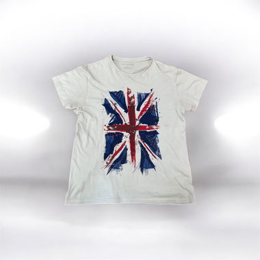 T-shirt UK blanc
