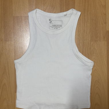 Top corto bianco FSBN Sister taglia S
