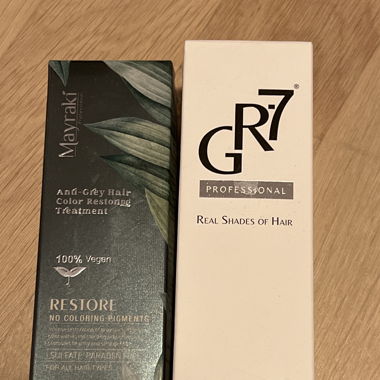Anti grey hair colour restoring 