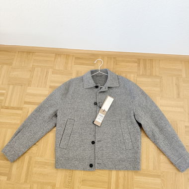 Massimo Dutti Wolljacke grau