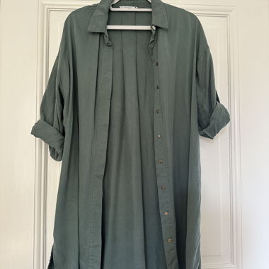 Camicia Oversize Verde