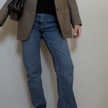 Straight leg jeans 36