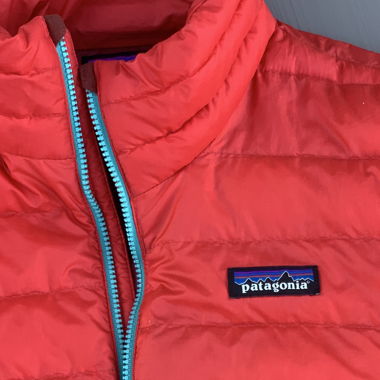 Piumino Patagonia rosso