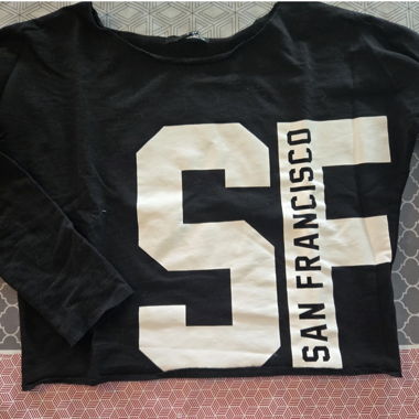 T-Shirt San Francisco schwarz