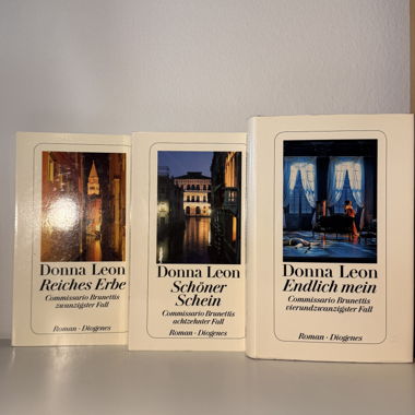 Coffret de 3 romans Donna Leon