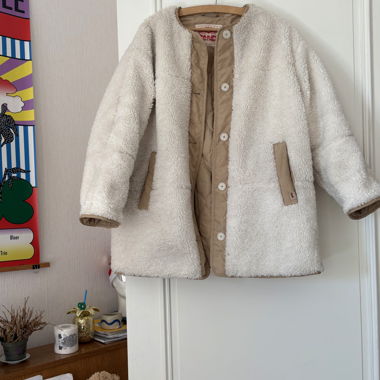 Levi Strauss reversible oversize sherpa jacket S