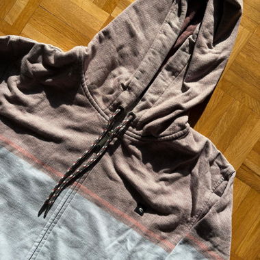 Felpa con cappuccio e zip Rip Curl color-block mélange