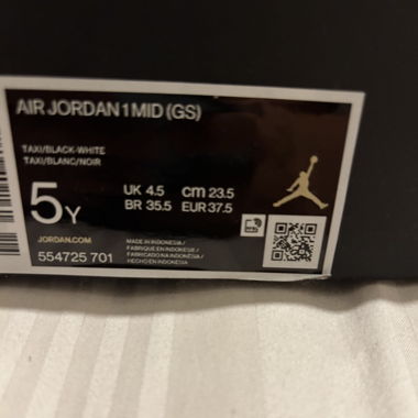 Jordan 1 reto taxi