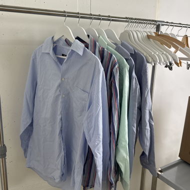 Lot de cinq chemises Wabisch, taille 41/42 adaptée M