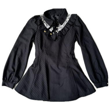 Blouse élégante style victorien
