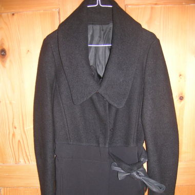 eleganter Wollmantel, Schumacher