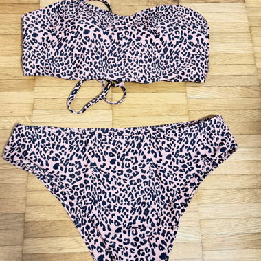 Leopard Print Bikini Set