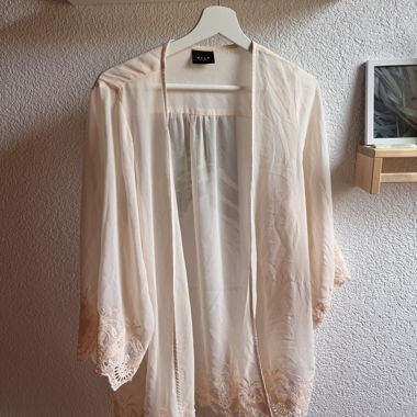 VILA Kimono-Cardigan beige